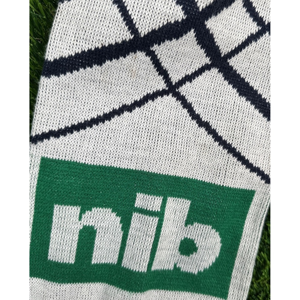 Geelong Cats AFL Woven Scarf Fringe Double Sided Design RARE ~55" nib Sponser - Picture 9 of 9